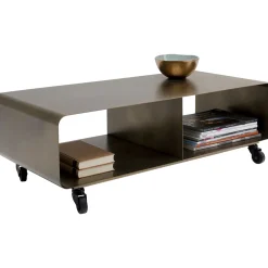 KARE Design Buffets Bas|Buffet Bas Lounge M Bronze 90X30Cm