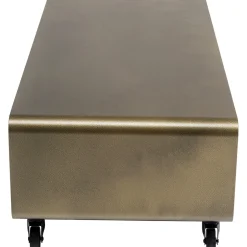 KARE Design Buffets Bas|Buffet Bas Lounge M Bronze 90X30Cm