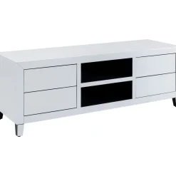 KARE Design Buffets Bas|Buffet Bas Luxury Push Blanc 140X50Cm