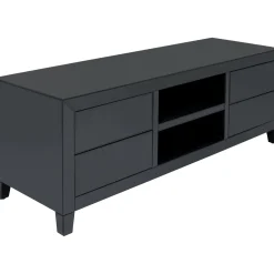 KARE Design Buffets Bas|Buffet Bas Luxury Push Gris 140X50Cm