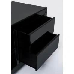 KARE Design Buffets Bas|Buffet Bas Luxury Push Gris 140X50Cm