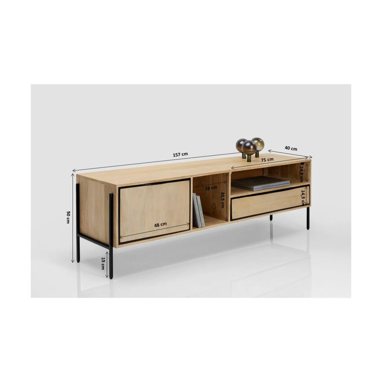 KARE Design Buffets Bas|Buffet Bas Modena