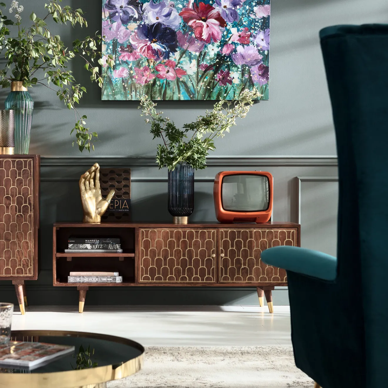 KARE Design Buffets Bas|Buffet Bas Muskat