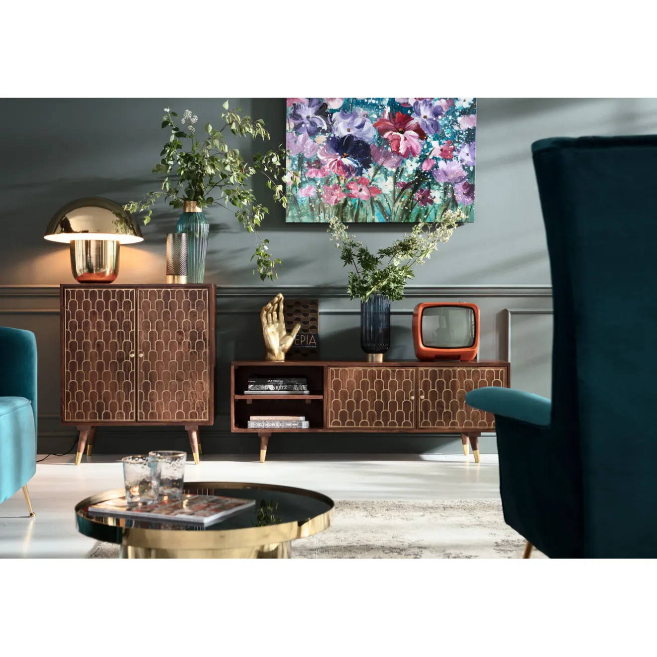 KARE Design Buffets Bas|Buffet Bas Muskat