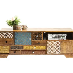 KARE Design Buffets Bas|Buffet Bas Soleil 3 Portes,9 Tiroirs