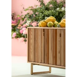 KARE Design Buffets|Buffet Concertina Nature 186X74Cm
