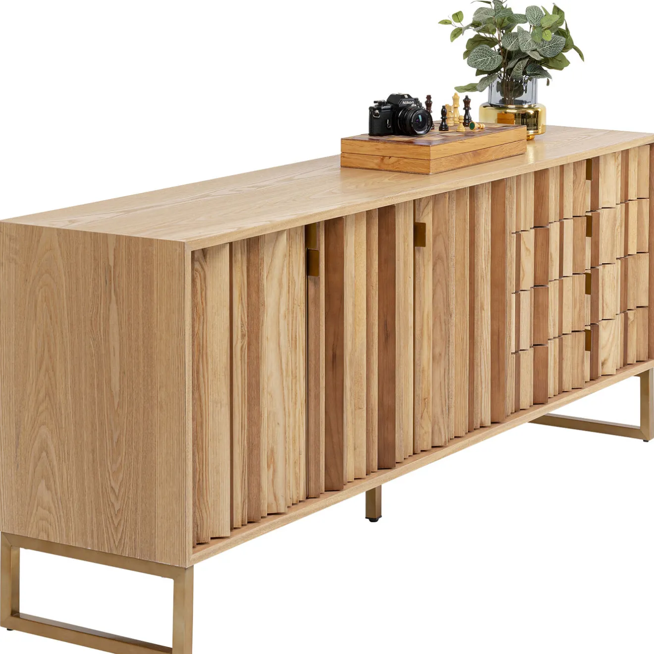 KARE Design Buffets|Buffet Concertina Nature 186X74Cm