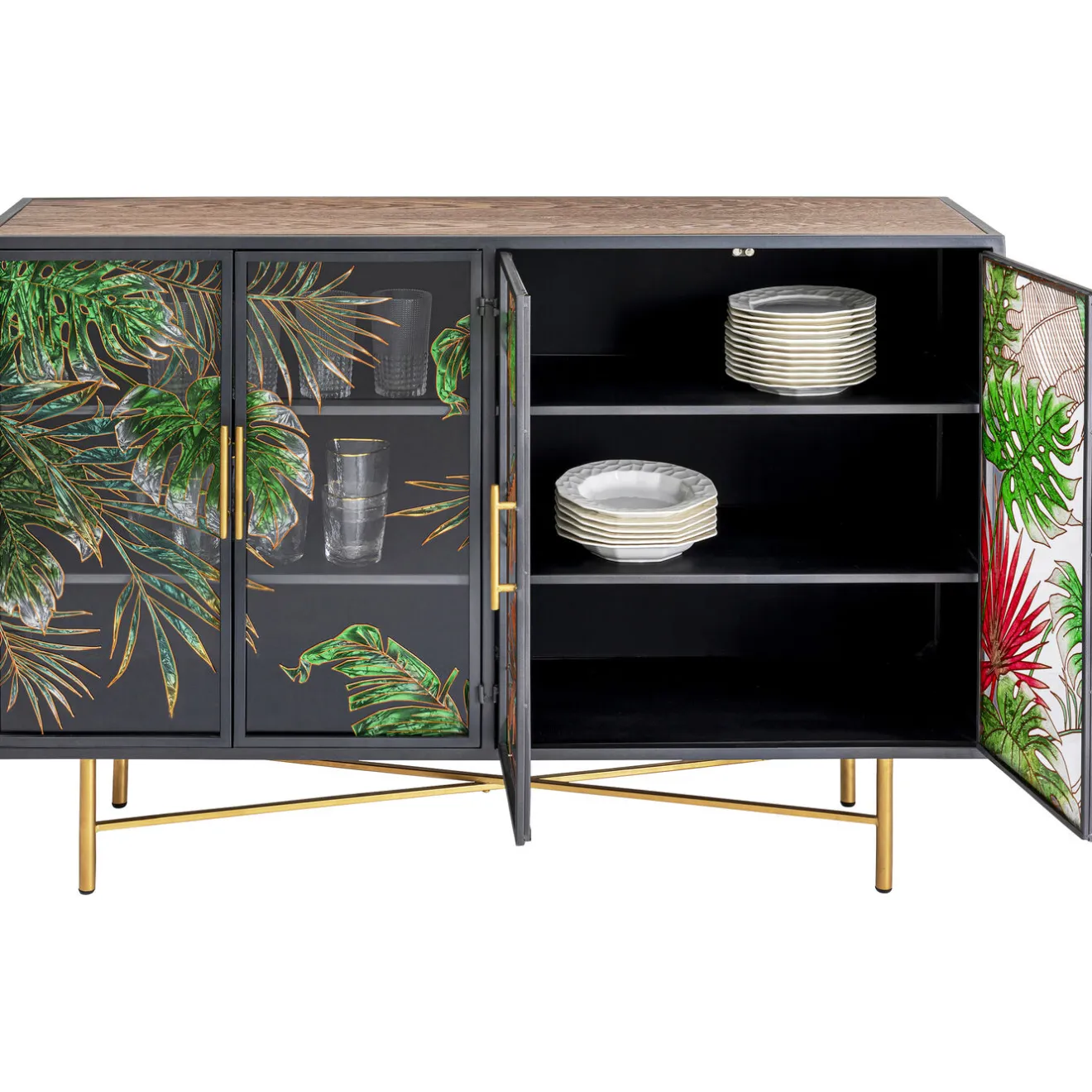 KARE Design Buffets|Buffet Jungle 135X95Cm