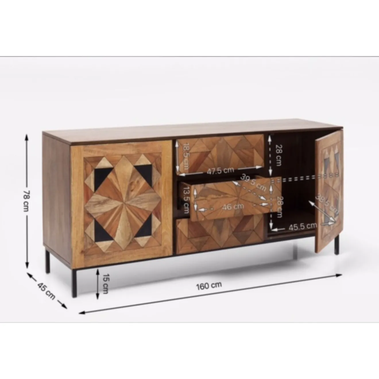 KARE Design Buffets|Buffet Limara