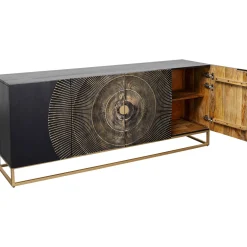 KARE Design Buffets|Buffet Madeira Fonce 177X75Cm