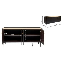 KARE Design Buffets|Buffet Milano 180X85Cm