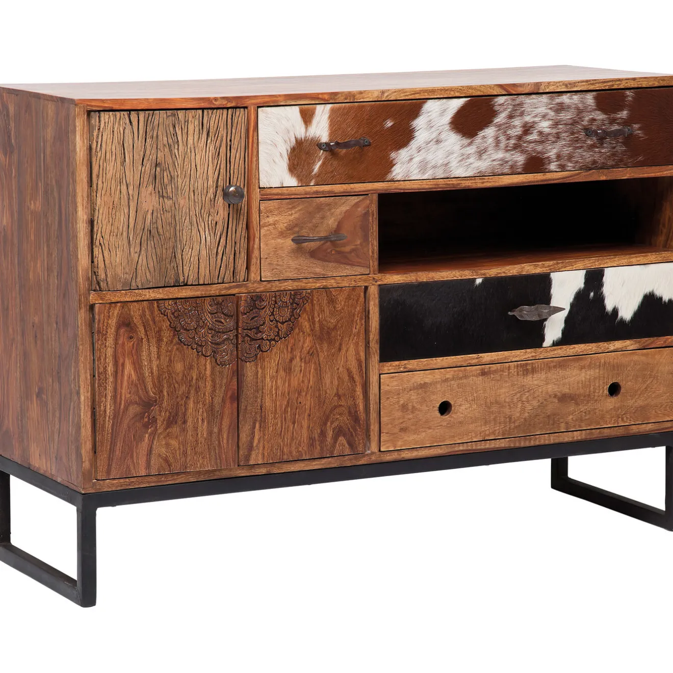 KARE Design Buffets|Buffet Rodeo 3 Portes,4 Tiroirs