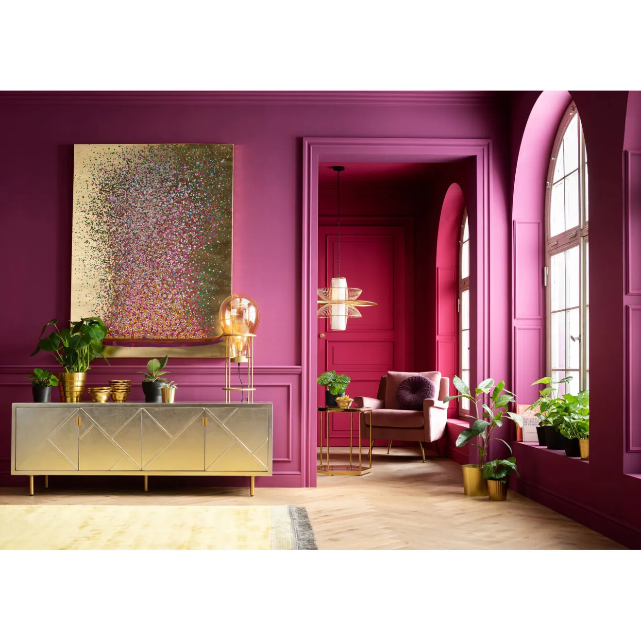 KARE Design Buffets|Buffet Venice Triangle 180X64Cm