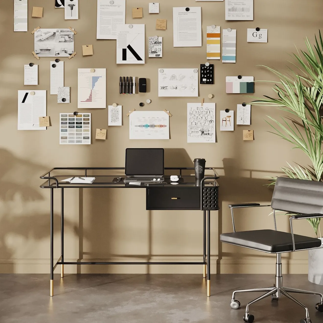 KARE Design Bureaux|Burea Fence 120X60Cm