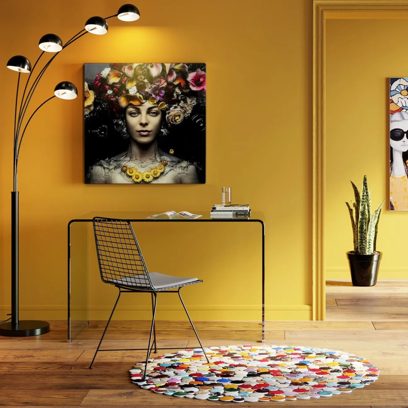 KARE Design Bureaux|Bureau Clear Club 125X60Cm