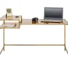 KARE Design Bureaux|Bureau Loft Dore 134X60Cm