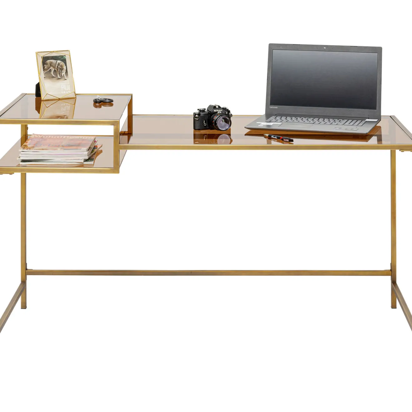 KARE Design Bureaux|Bureau Loft Dore 134X60Cm