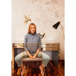 KARE Design Bureaux|Bureau Luxury Champagne 140X60Cm