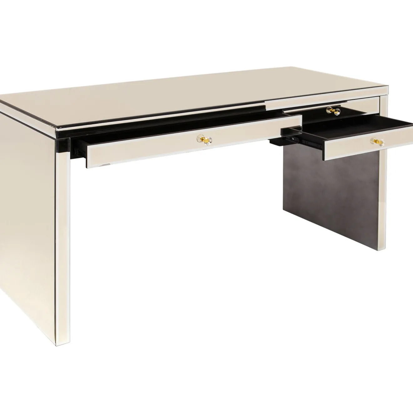 KARE Design Bureaux|Bureau Luxury Champagne 140X60Cm