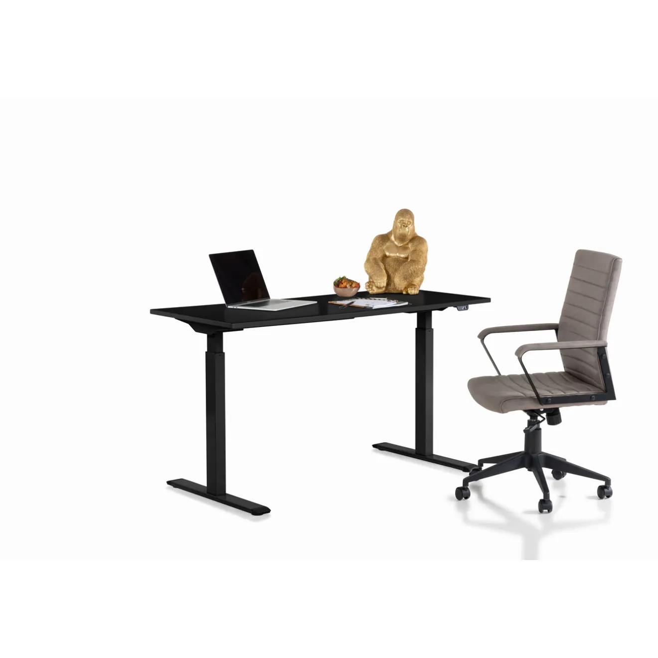 KARE Design Bureaux|Bureau Office Noir Noir 140X70