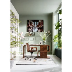 KARE Design Bureaux|Bureau Soft Snake Noyer 150X70Cm