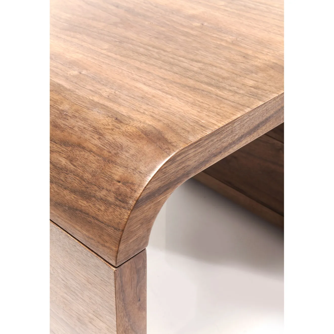 KARE Design Bureaux|Bureau Soft Snake Noyer 150X70Cm