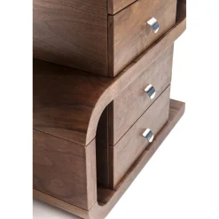 KARE Design Bureaux|Bureau Soft Snake Noyer 150X70Cm