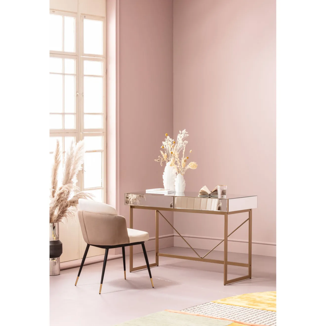 KARE Design Bureaux|Bureau Soran Dore 120X50Cm