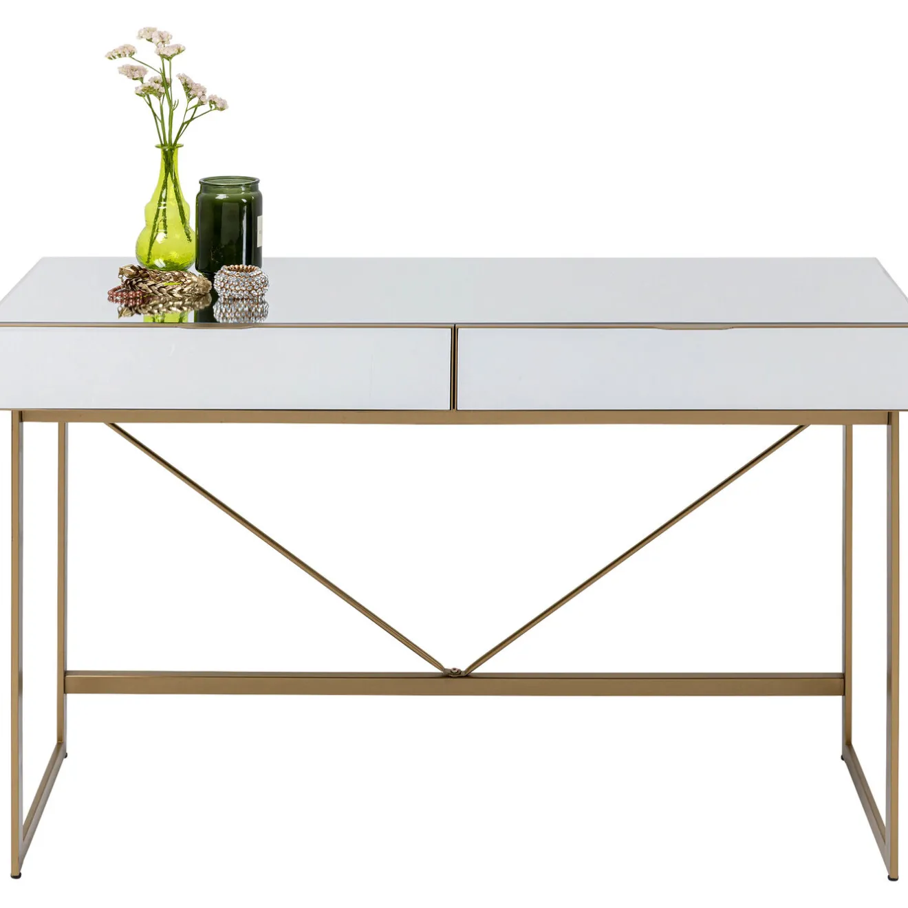 KARE Design Bureaux|Bureau Soran Dore 120X50Cm