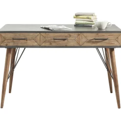 KARE Design Bureaux|Bureau X Factory 3 Tiroirs 120X60Cm