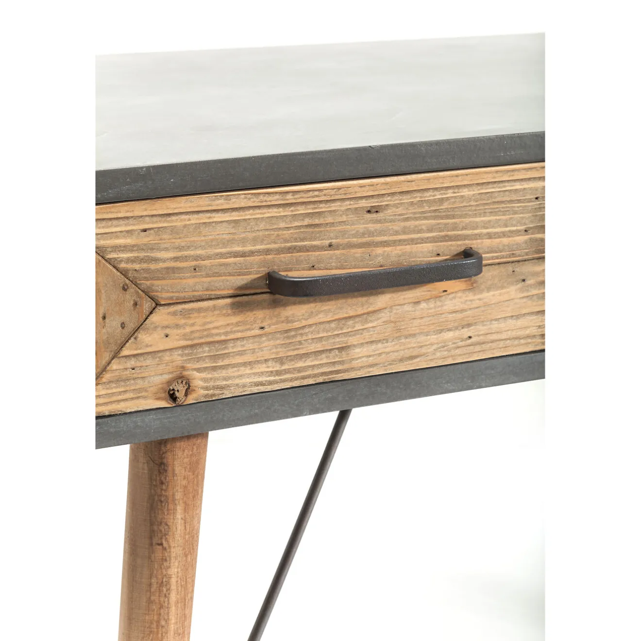 KARE Design Bureaux|Bureau X Factory 3 Tiroirs 120X60Cm