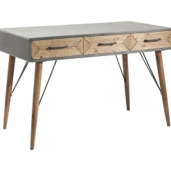 KARE Design Bureaux|Bureau X Factory 3 Tiroirs 120X60Cm