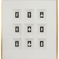 KARE Design Tableaux D'Objets|Cadre Décoratif Ancient Art Nove 100X110Cm