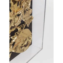KARE Design Tableaux D'Objets|Cadre Décoratif Gold Leaf 120X120Cm