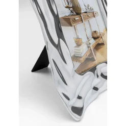 KARE Design Cadres Photos|Cadre Photo Jade Square Argente 21X26Cm