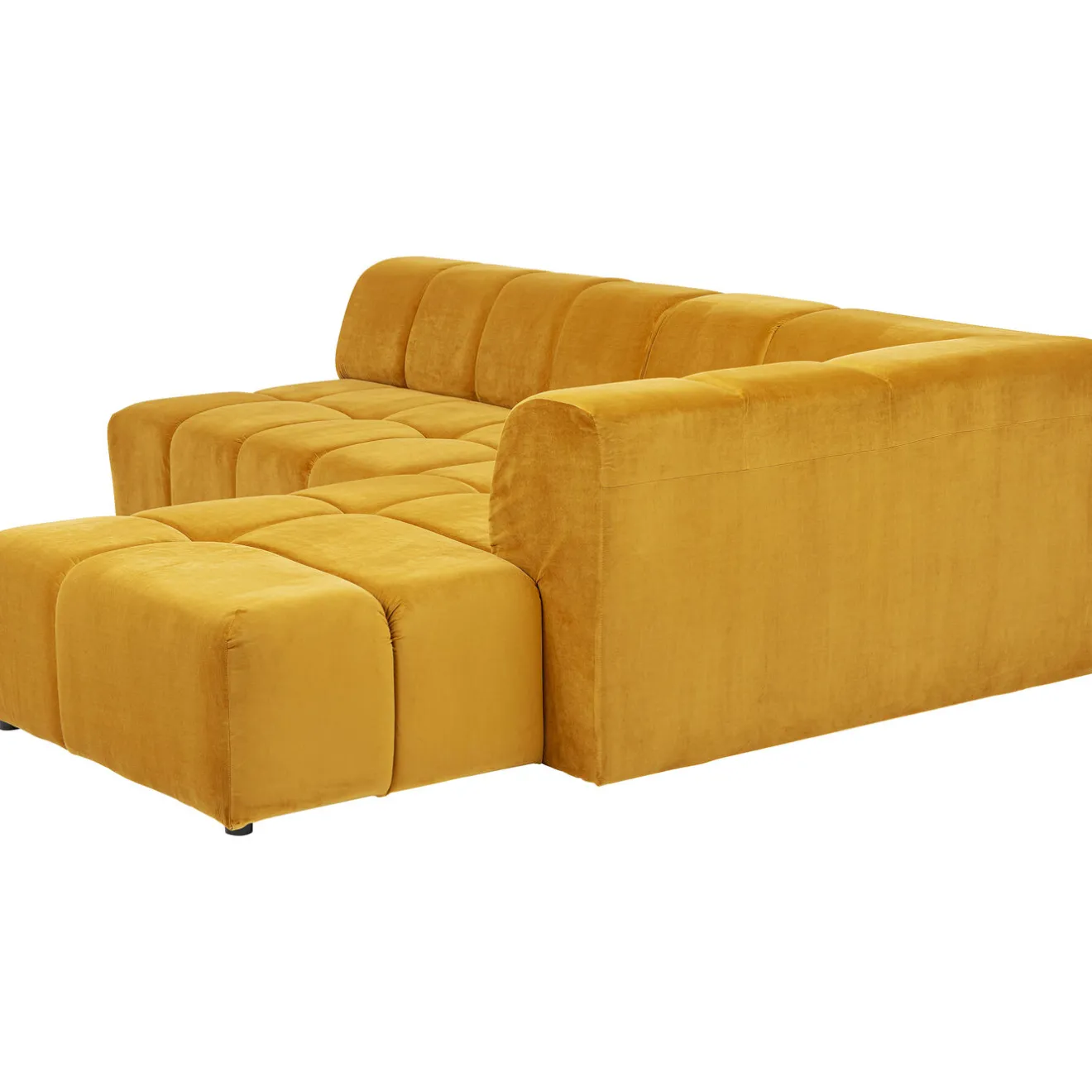 KARE Design Canapés D'Angle|Canapés Angle Belami Velvet Amber Droit