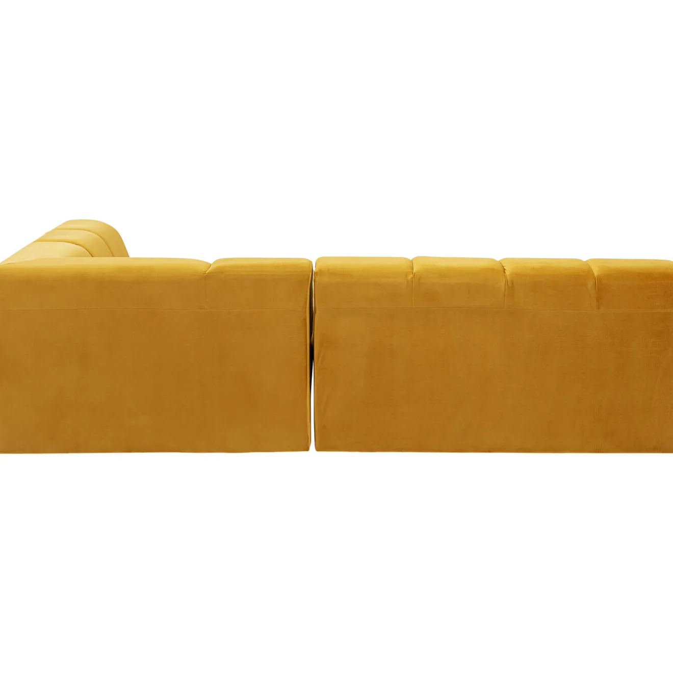 KARE Design Canapés D'Angle|Canapés Angle Belami Velvet Amber Droit