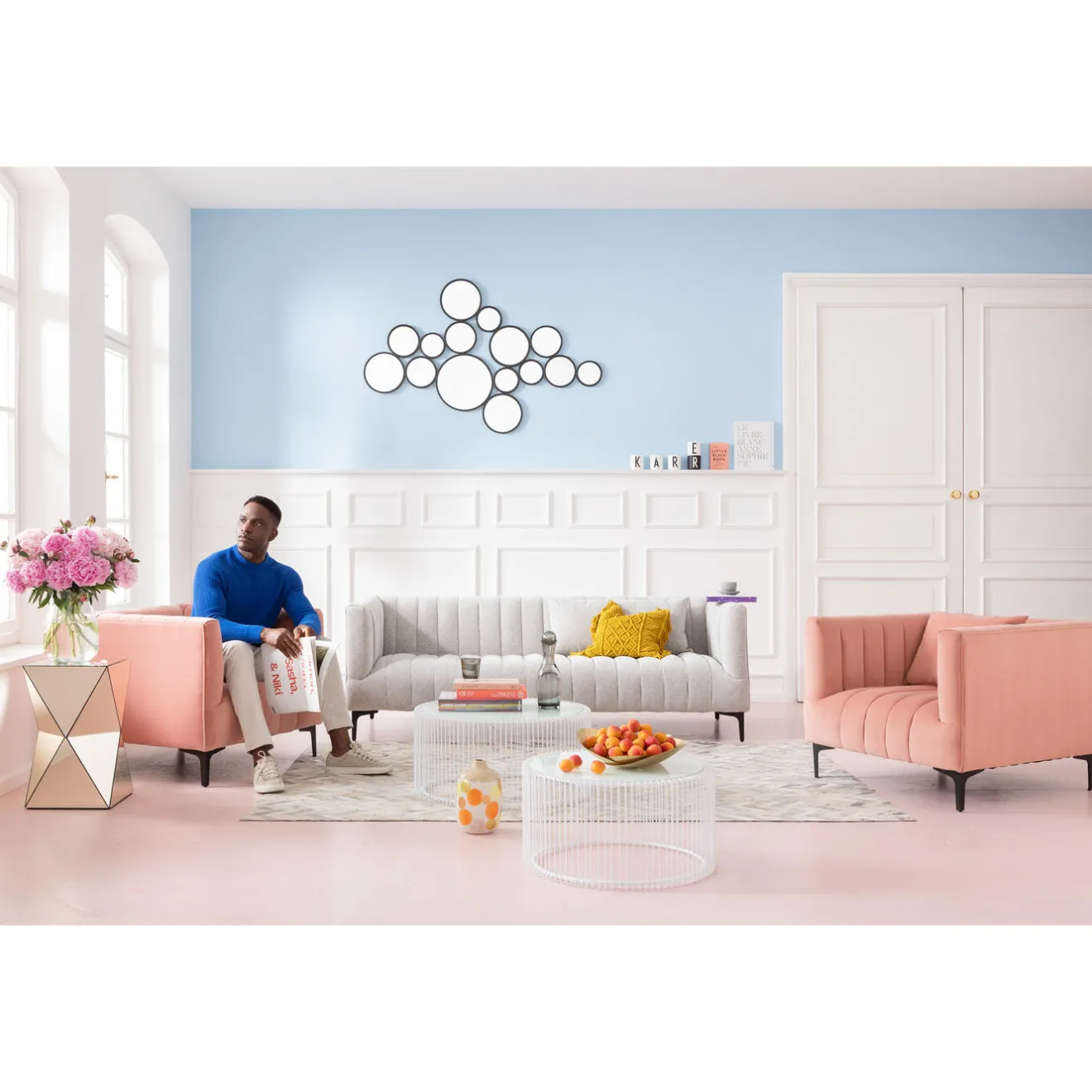 KARE Design 3 Places|Canapés Celebrate 3-Places Mouchete