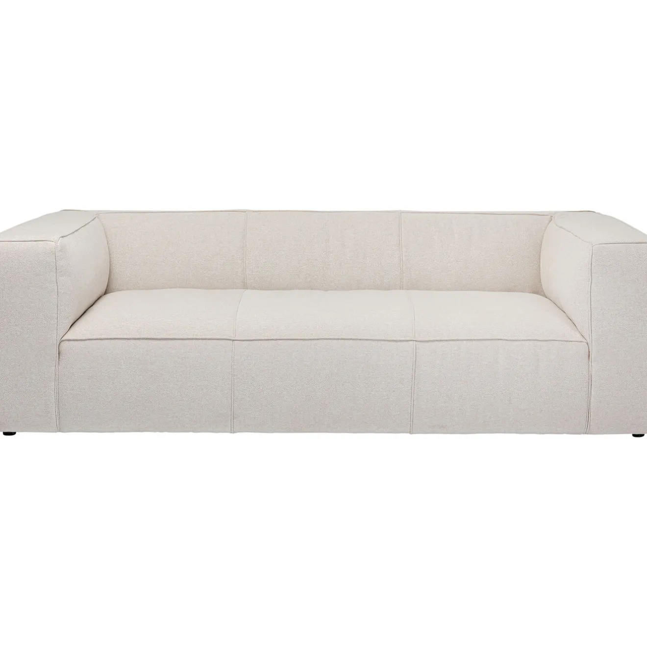 KARE Design 3 Places|Canapés Cubetto 3-Places Creme 220Cm