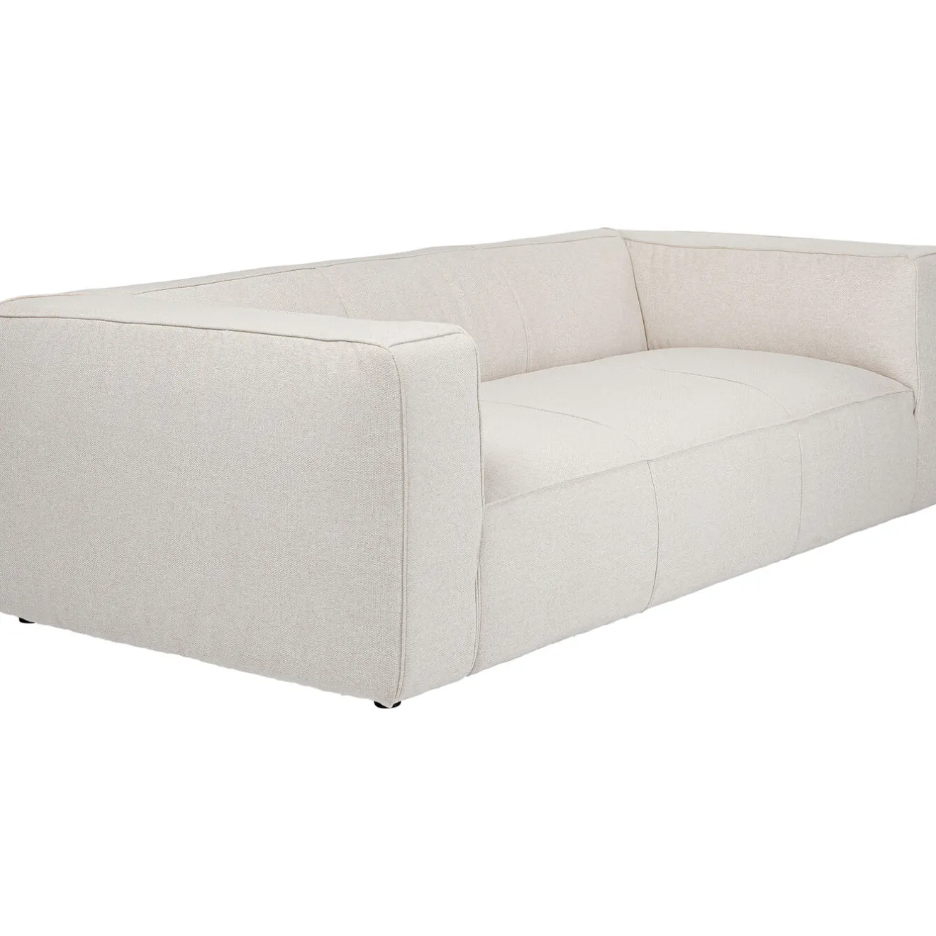 KARE Design 3 Places|Canapés Cubetto 3-Places Creme 220Cm
