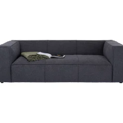 KARE Design 3 Places|Canapés Cubetto 3-Places Gris Fonce 220Cm