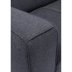 KARE Design 3 Places|Canapés Cubetto 3-Places Gris Fonce 220Cm