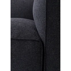 KARE Design 3 Places|Canapés Cubetto 3-Places Gris Fonce 220Cm