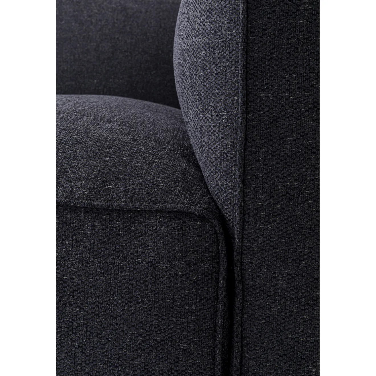 KARE Design 3 Places|Canapés Cubetto 3-Places Gris Fonce 220Cm