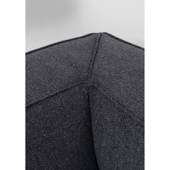 KARE Design 3 Places|Canapés Cubetto 3-Places Gris Fonce 220Cm