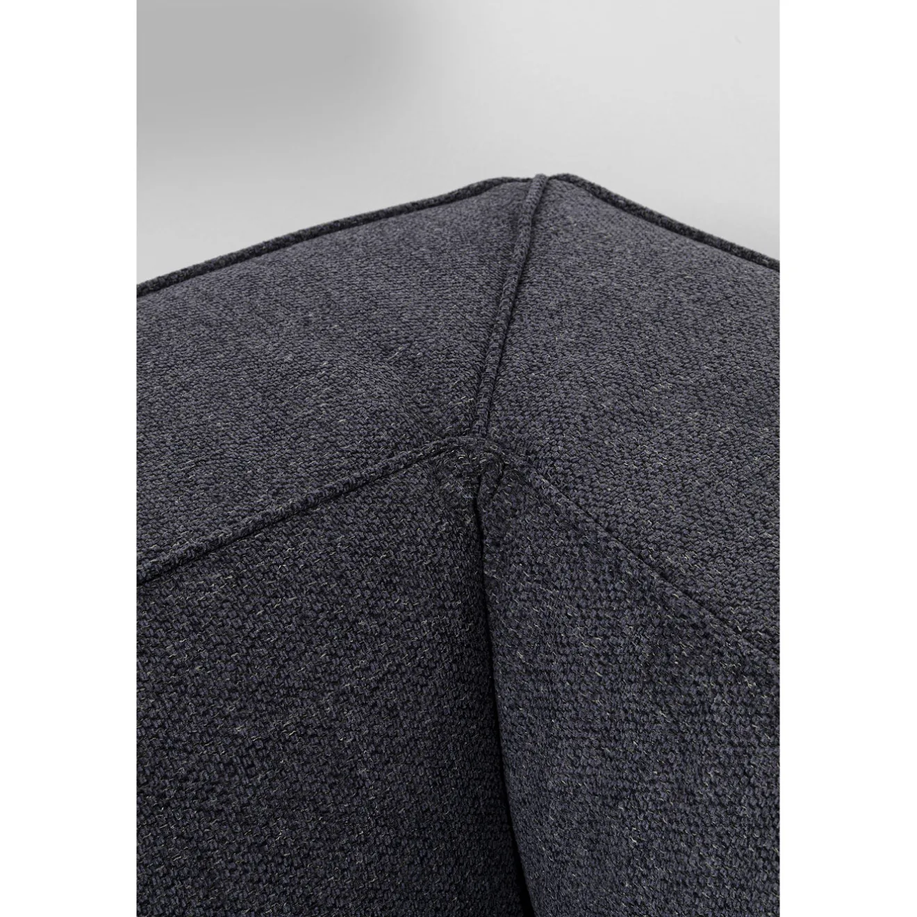 KARE Design 3 Places|Canapés Cubetto 3-Places Gris Fonce 220Cm