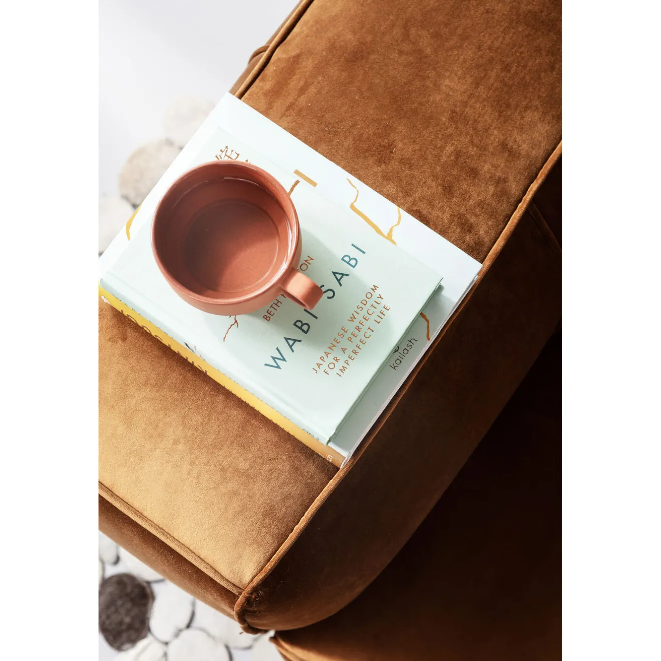 KARE Design 3 Places|Canapés Cubetto 3-Places Velours Marron 220Cm