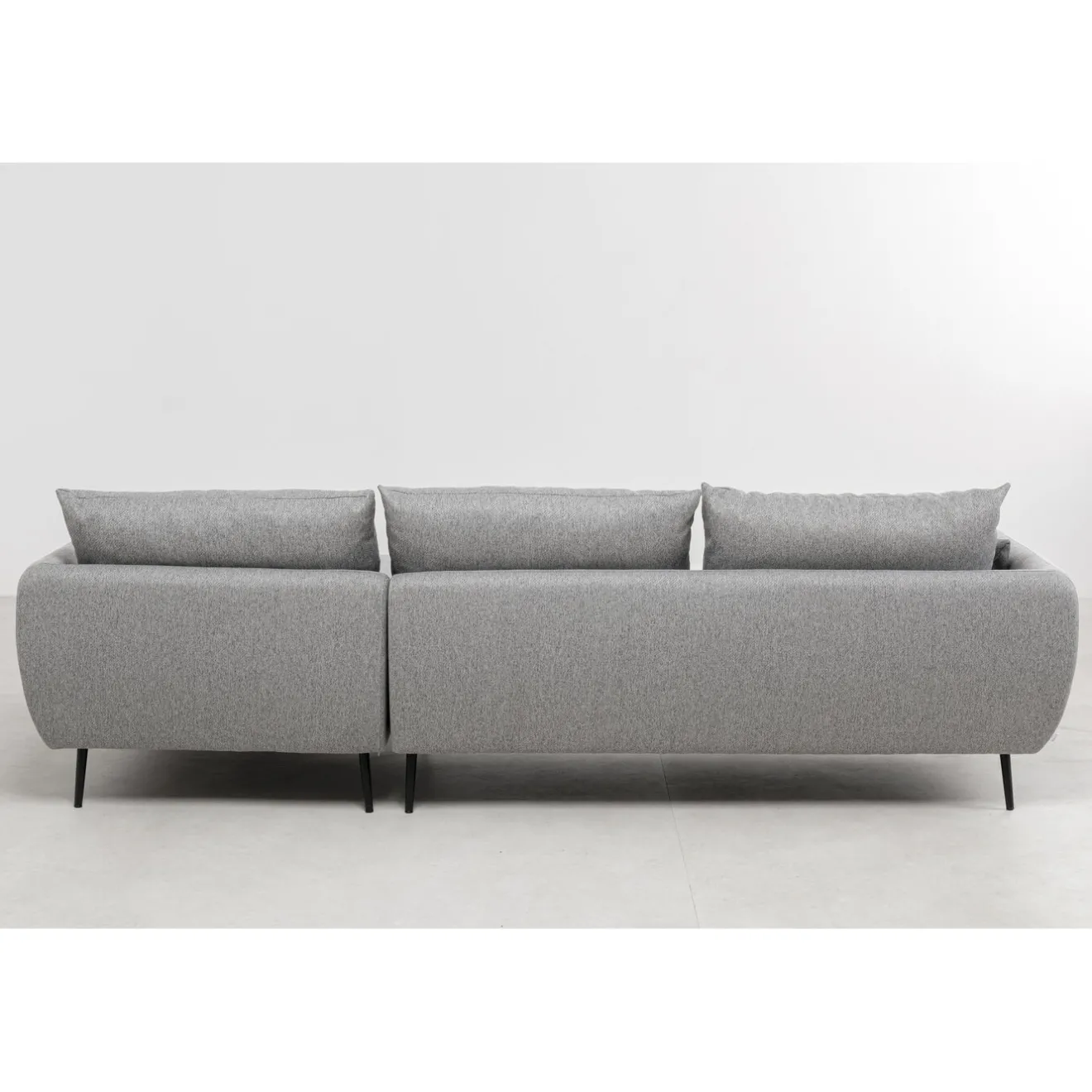 KARE Design Canapés D'Angle|Canapés D Angle Amalfi Gauche Gris 275Cm