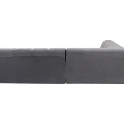 KARE Design Canapés D'Angle|Canapés D Angle Belami Velvet Gris Gauche