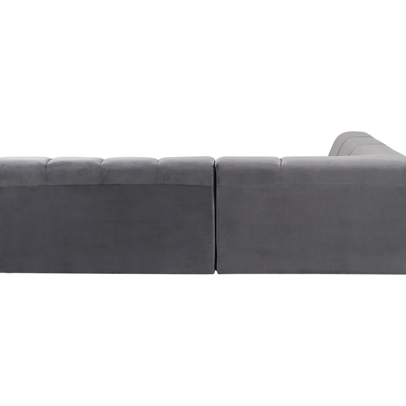 KARE Design Canapés D'Angle|Canapés D Angle Belami Velvet Gris Gauche